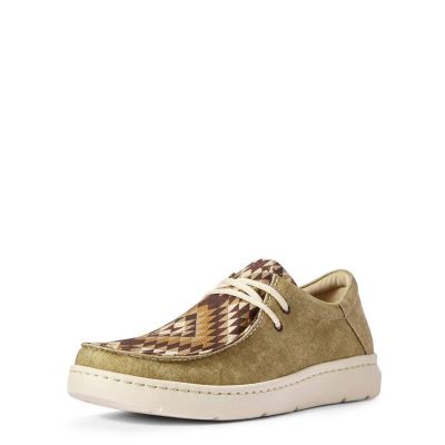 Ariat Hilo - Sneakers Beige Bruin Heren - 24683-255